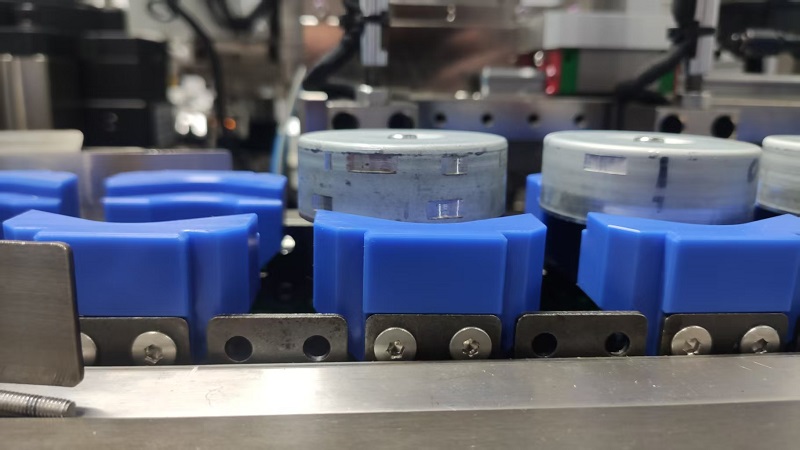 五工位外转子自动平衡机细节图3-苏州赛德克平衡机